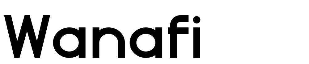 Wanafi font family download free