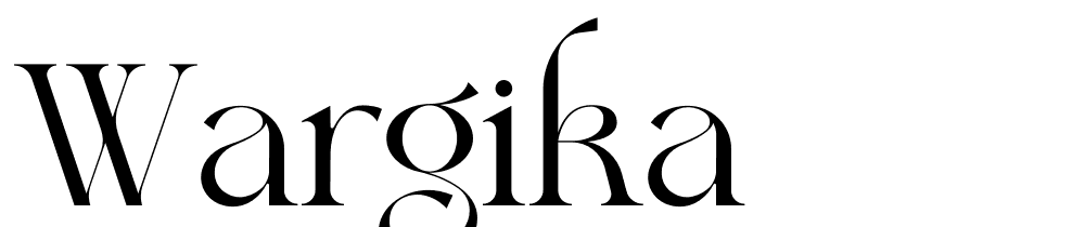 wargika font family download free