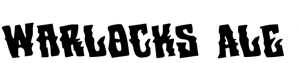 Warlocks-Ale-Rotated font family download free