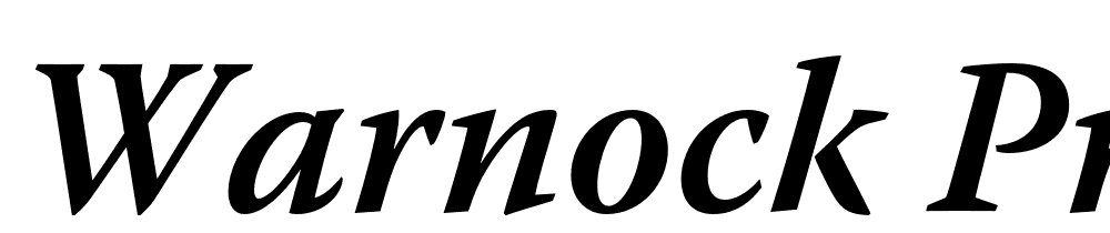 Warnock-Pro-Semibold-Italic font family download free