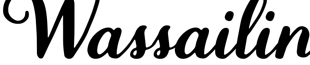 Wassailing font family download free