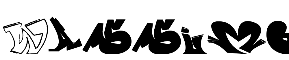 wassimo graffiti font family download free