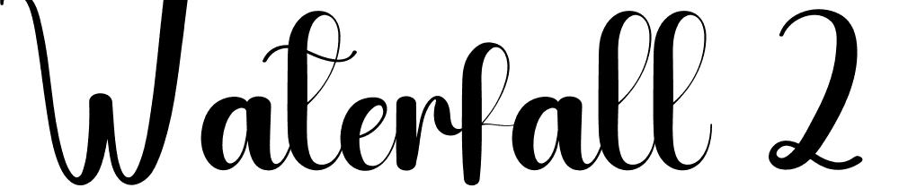 waterfall-2 font family download free