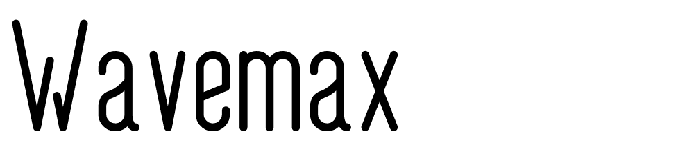 wavemax font family download free