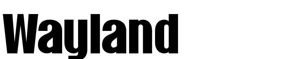 wayland font family download free