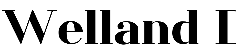 Welland-Demo font family download free