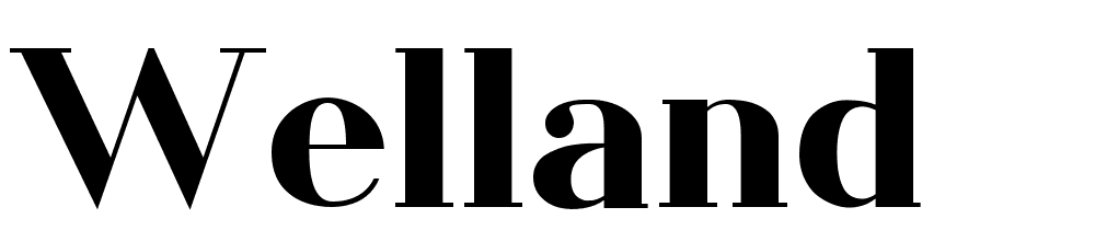 Welland font family download free