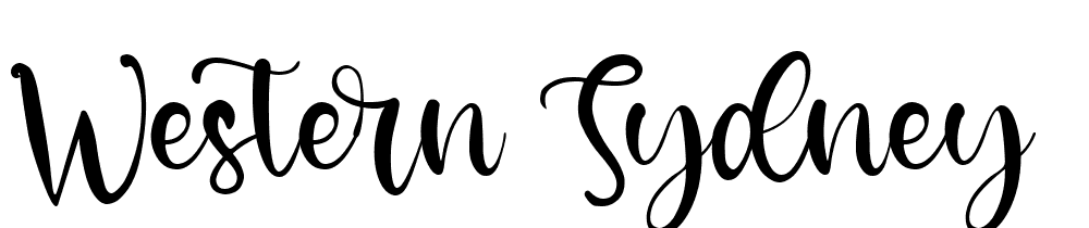 Western-Sydney font family download free