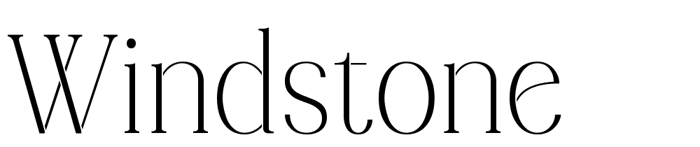 Windstone font family download free