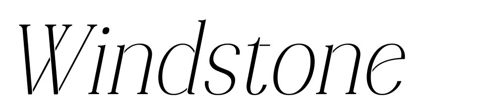 Windstone font family download free