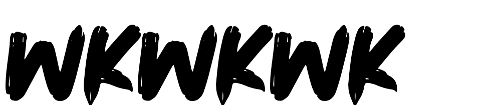 Wkwkwk font family download free