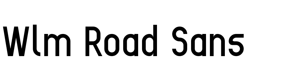 wlm-road-sans font family download free