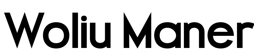 woliu-maners-demo font family download free