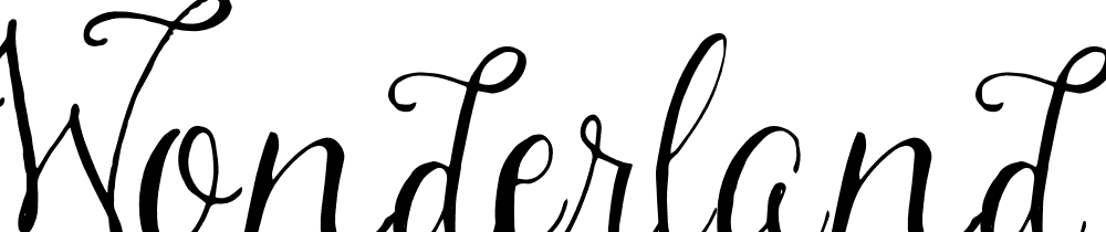 Wonderland font family download free