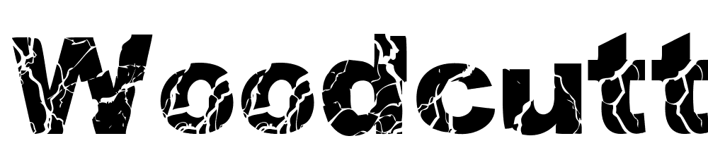 WOODCUTTER-STORM font family download free