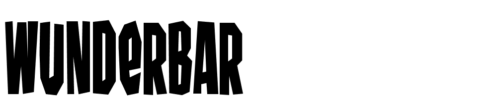 wunderbar font family download free