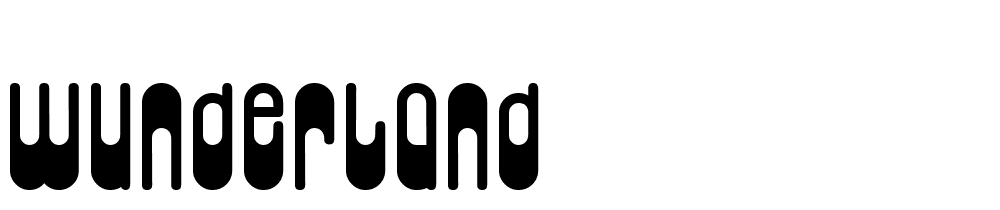 Wunderland font family download free