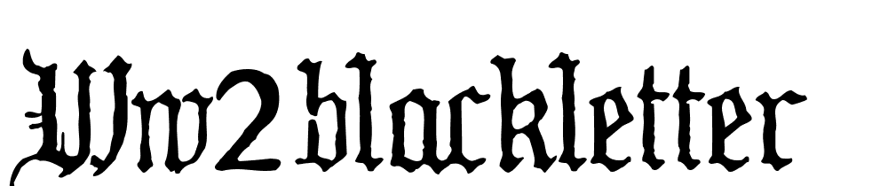 ww2blackletter font family download free