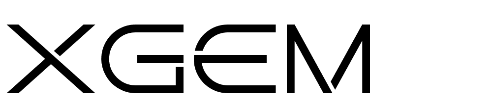 Xgem font family download free