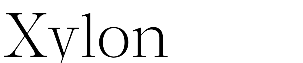 xylon font family download free