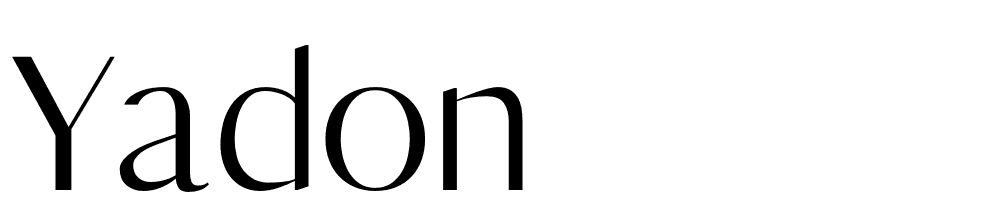 yadon font family download free