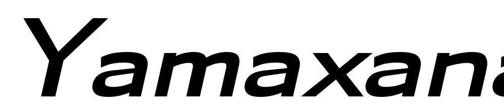 yamaxanadu font family download free