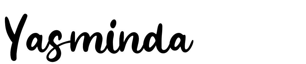 Yasminda font family download free