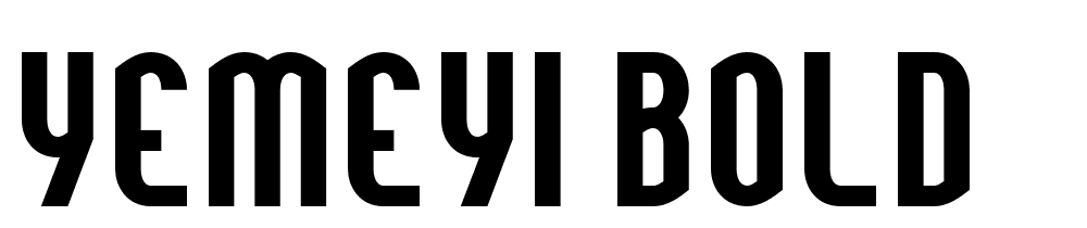 Yemeyi-Bold font family download free