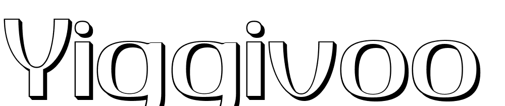 Yiggivoo-Unicode-3D font family download free