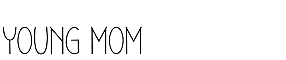 young-mom font family download free