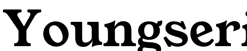 YoungSerif font family download free