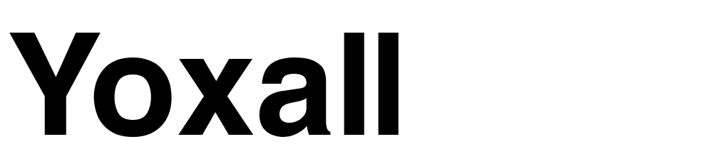 yoxall font family download free