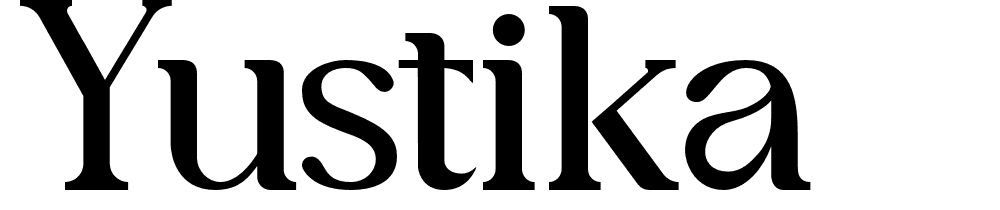 yustika font family download free