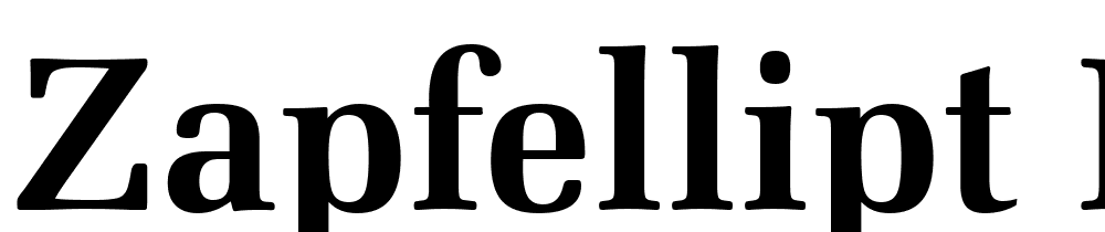 ZapfEllipt-BT-Bold font family download free