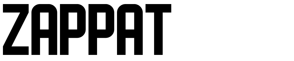 zappat font family download free