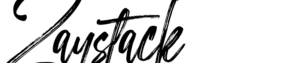 Zaystack font family download free