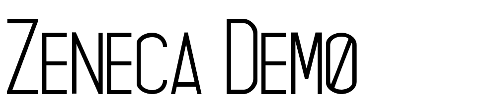 Zeneca_Demo font family download free