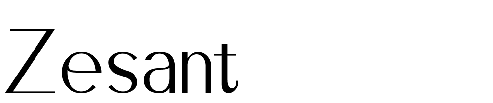 zesant font family download free