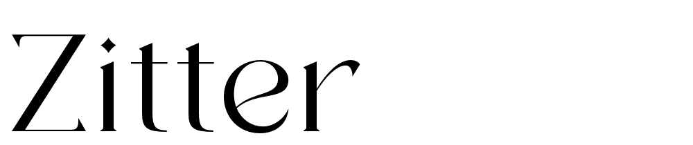 zitter font family download free