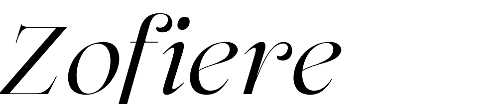 zofiere font family download free