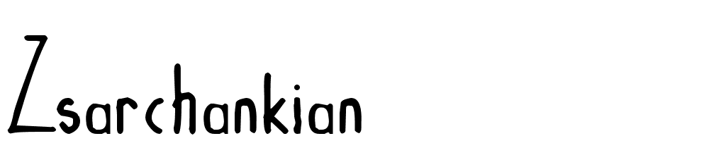 zsarchankian font family download free