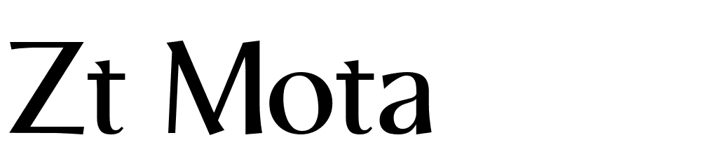 zt-mota font family download free