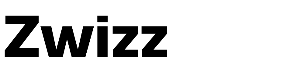 zwizz font family download free