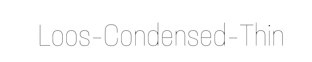 Loos-Condensed-Thin