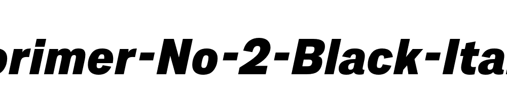 Lorimer-No-2-Black-Italic