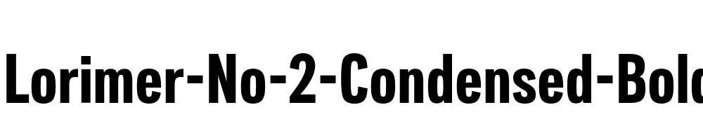 Lorimer-No-2-Condensed-Bold