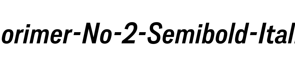 Lorimer-No-2-Semibold-Italic