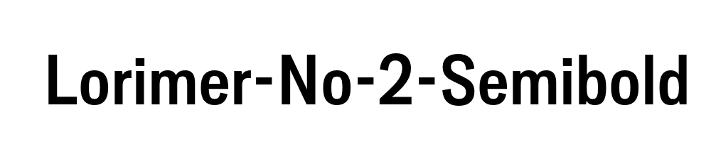 Lorimer-No-2-Semibold