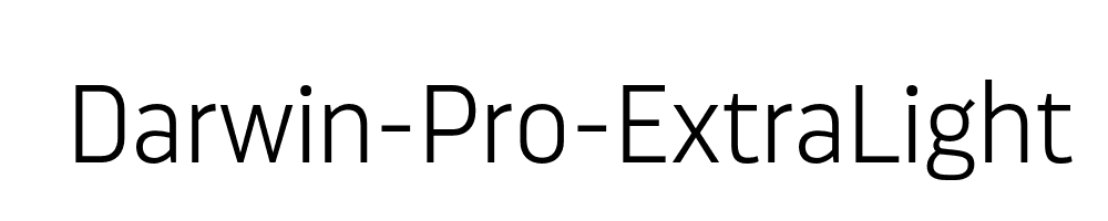 Darwin-Pro-ExtraLight