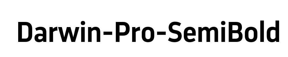 Darwin-Pro-SemiBold